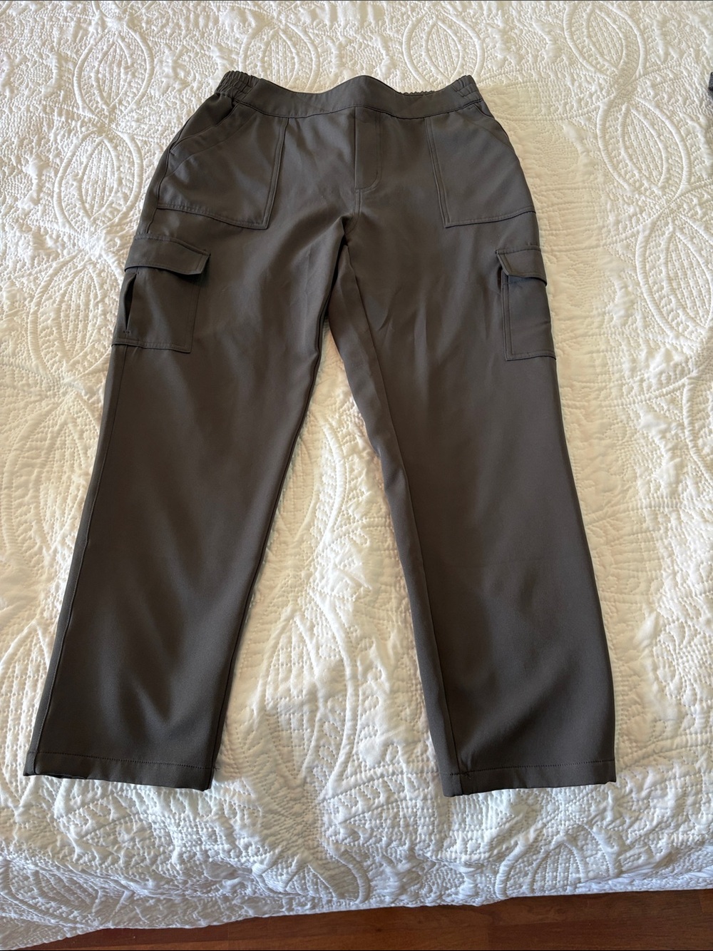 Women’s Cargo Pants — Dark Gray